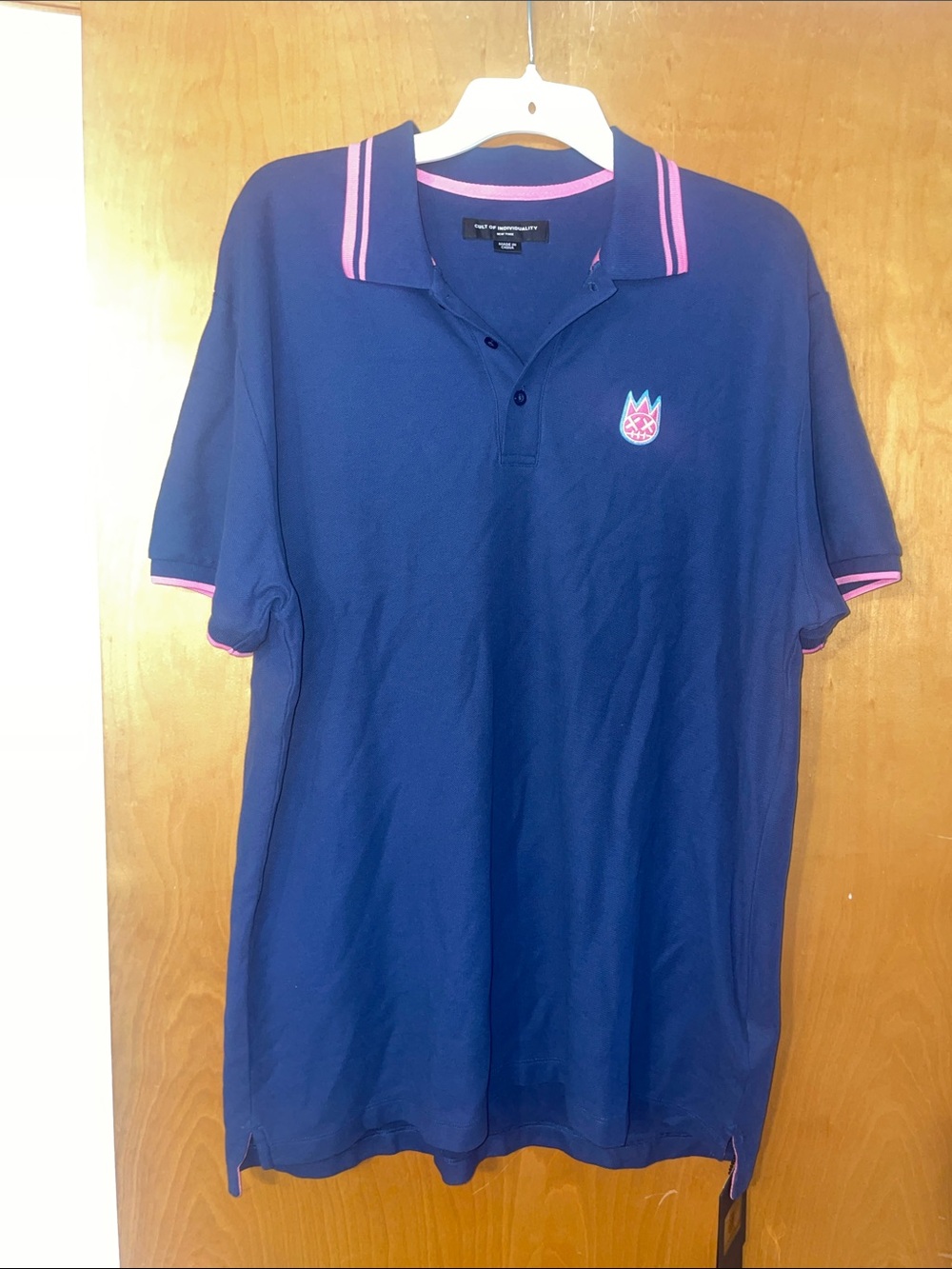 NWT cult of individuality polo size XL